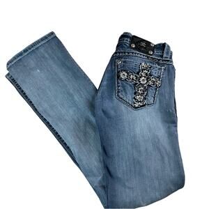 Miss Me JP5816B Boot Cut Jeans - Low Rise